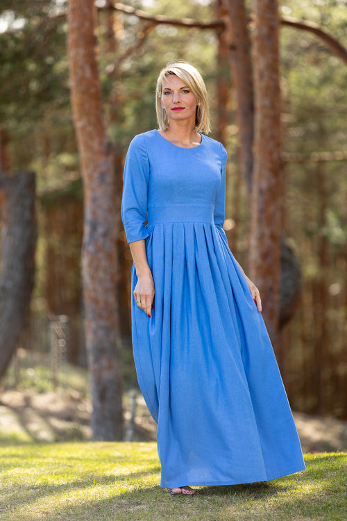 Kleita "Līga" komplektā ar jostu. PIEGĀDE 20 DIENU LAIKĀ!