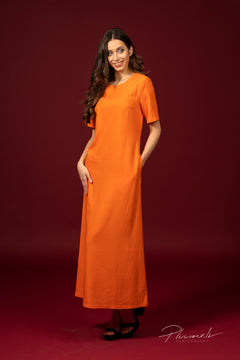 Kleita "Adele" oranža