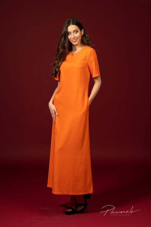 Kleita "Adele" oranža