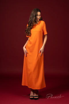Kleita "Adele" oranža