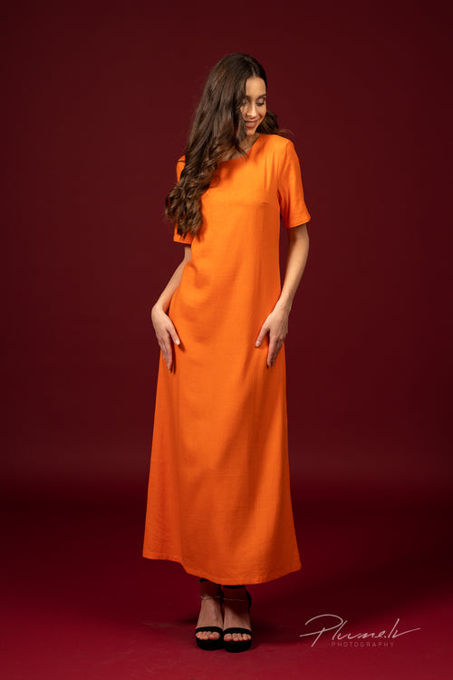 Kleita "Adele" oranža