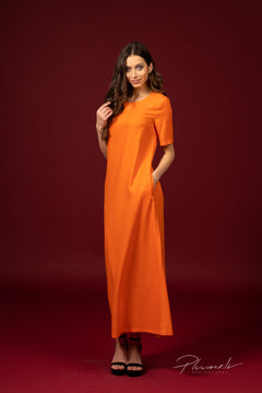 Kleita "Adele" oranža