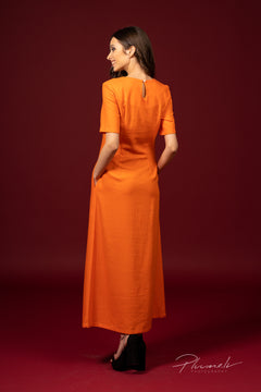 Kleita "Adele" oranža