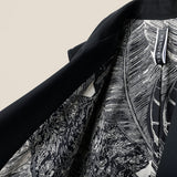 AW26 VEST WITH PATTERNED LINING