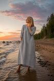 Kleita "Boho" pelēka
