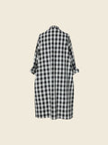 LONG CHECKED TUNIC