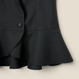 AW26 VEST WITH PATTERNED LINING