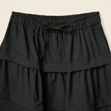 AW26 PLEATED LONG SKIRT