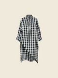 LONG CHECKED TUNIC