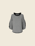 PUFF SLEEVES VICHY BLOUSE