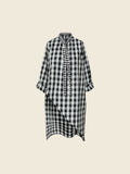LONG CHECKED TUNIC