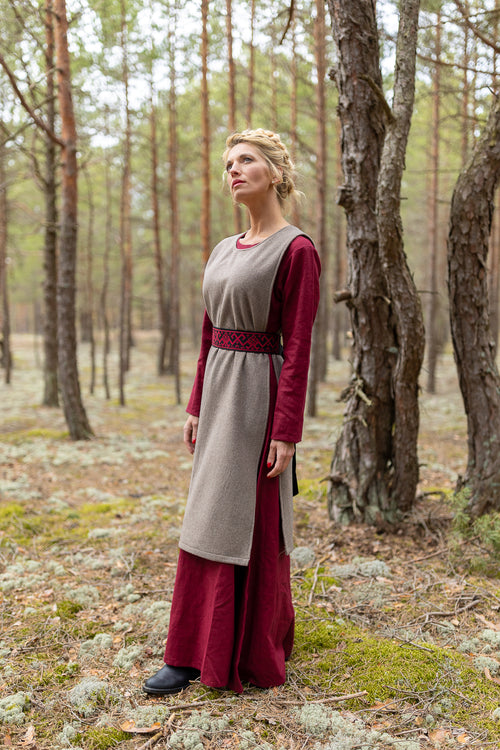 Viking set- Dress, Apron Dress, belt