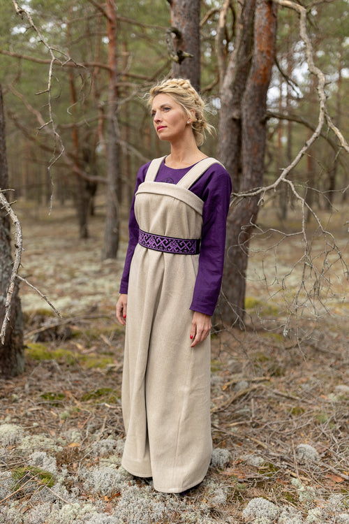 Viking Set- Dress, Apron Dress, Belt
