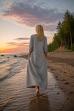 Kleita "Boho" pelēka