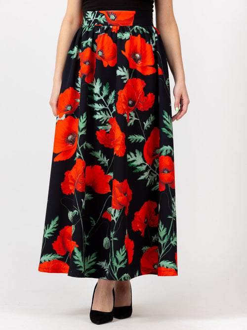 Skirt "Red Poppy"