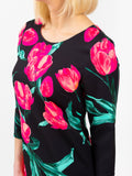 Dress 60 years "Tulip Pink"