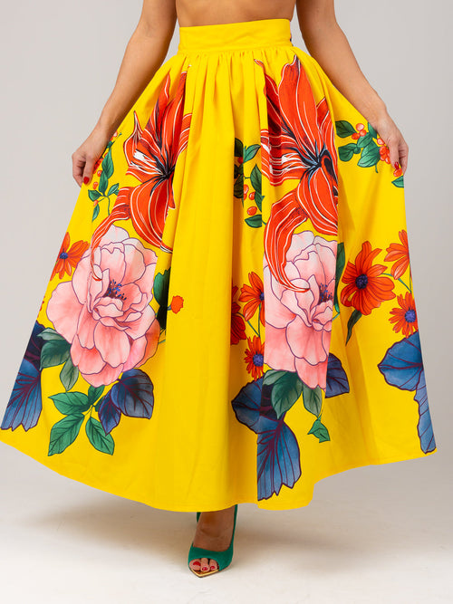 Skirt "Meduza yellow"