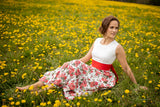 Kleita "Rosse" ar jostu