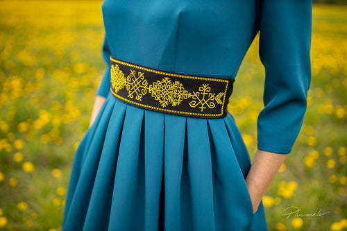 Dress "Līga" complete with belt