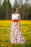 Kleita "Rosse" ar jostu