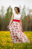 Kleita "Rosse" ar jostu