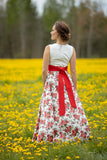 Kleita "Rosse" ar jostu